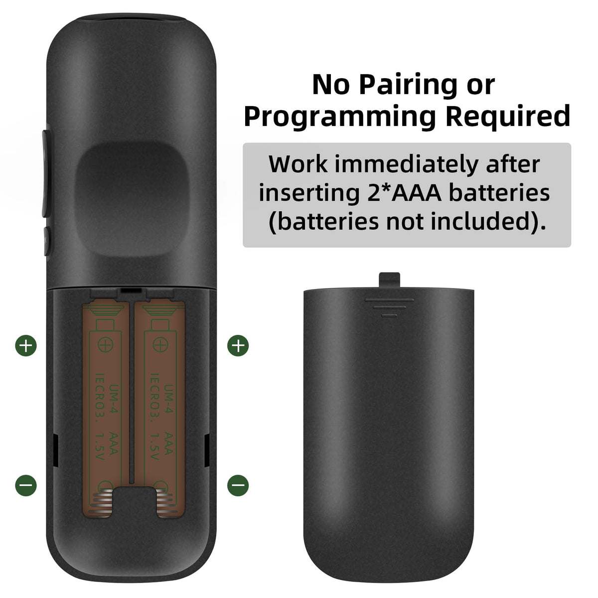 Rechargeable TV Remote for Samsung Smart TVs. Replacement Voice Remote.