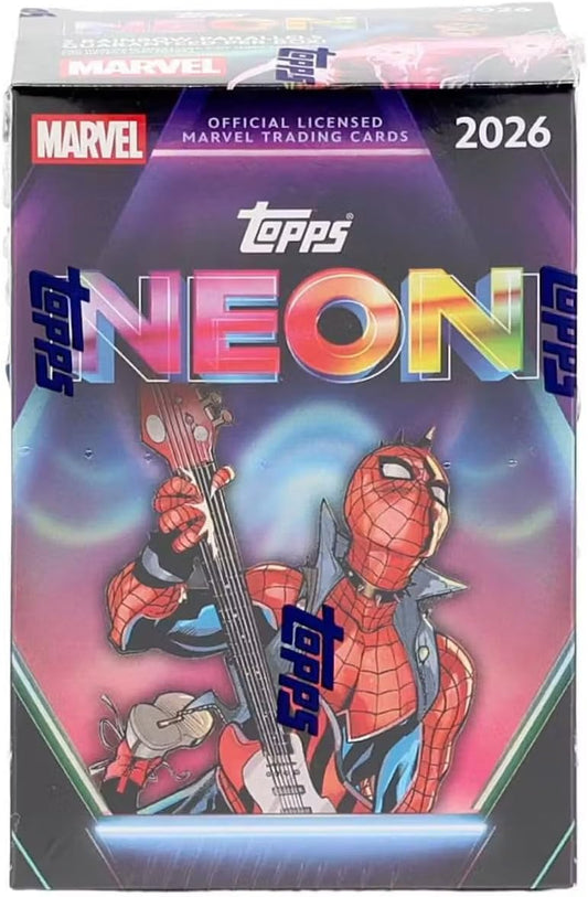 2026 Topps Neon Marvel BLASTER box (7 pks/bx)