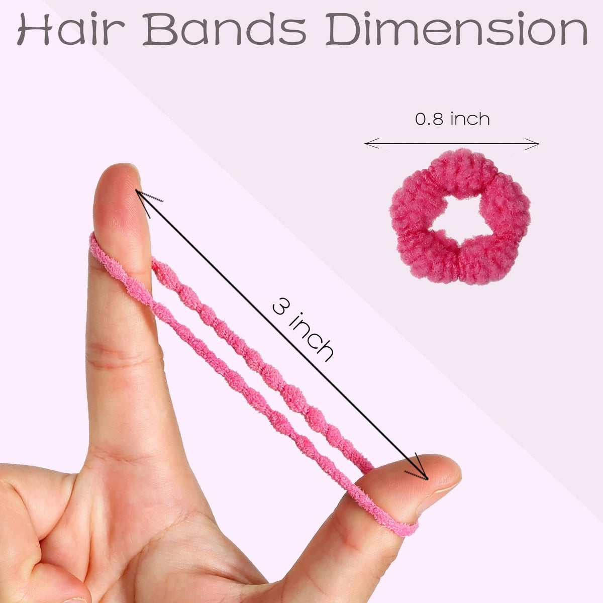 200PCS Baby Hair Ties,Small Hair Ties for Baby Girls Toddlers