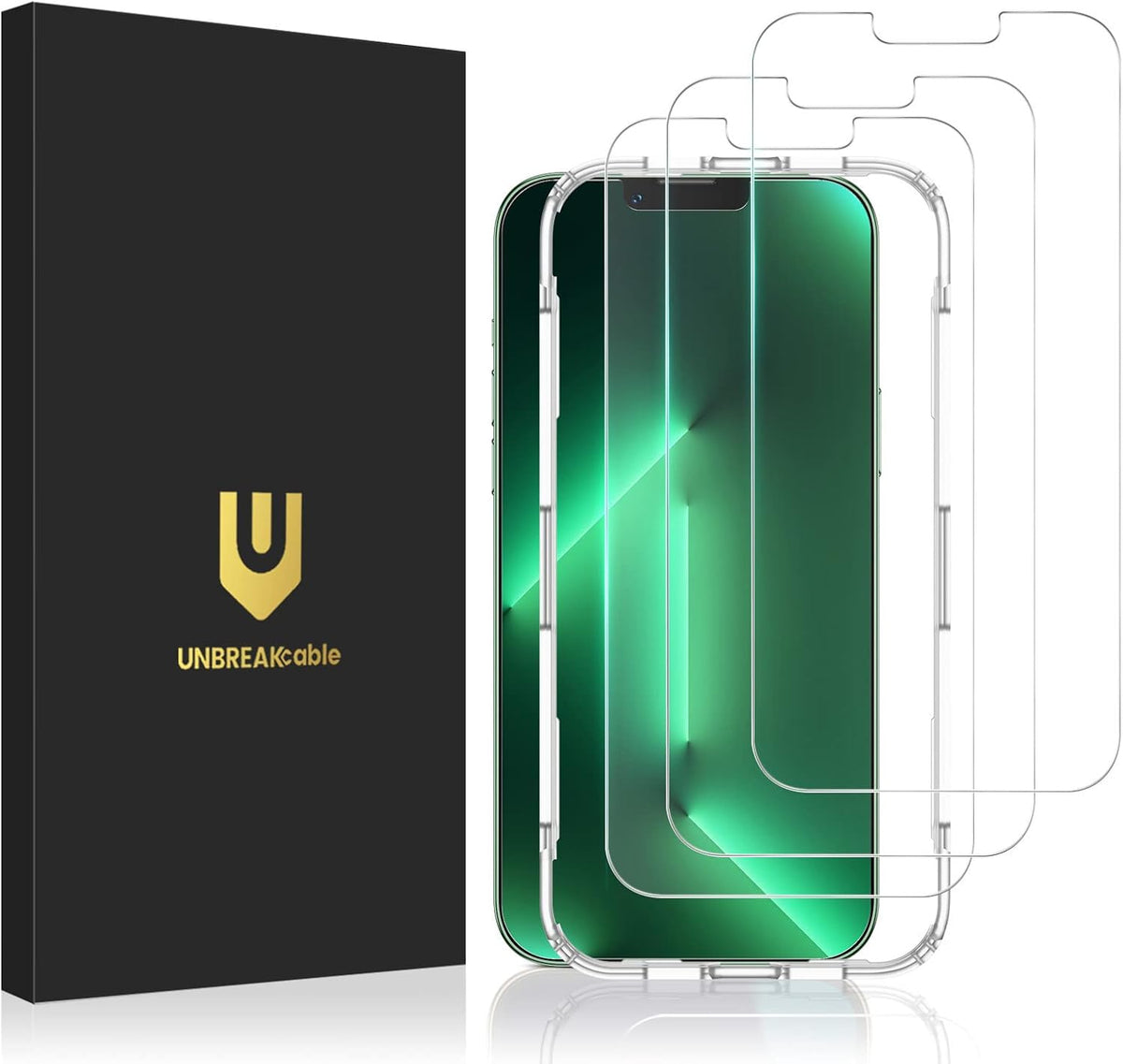 UNBREAKcable 3-Pack Screen Protector for iPhone SE 2022/SE 2020, iPhone 8/7