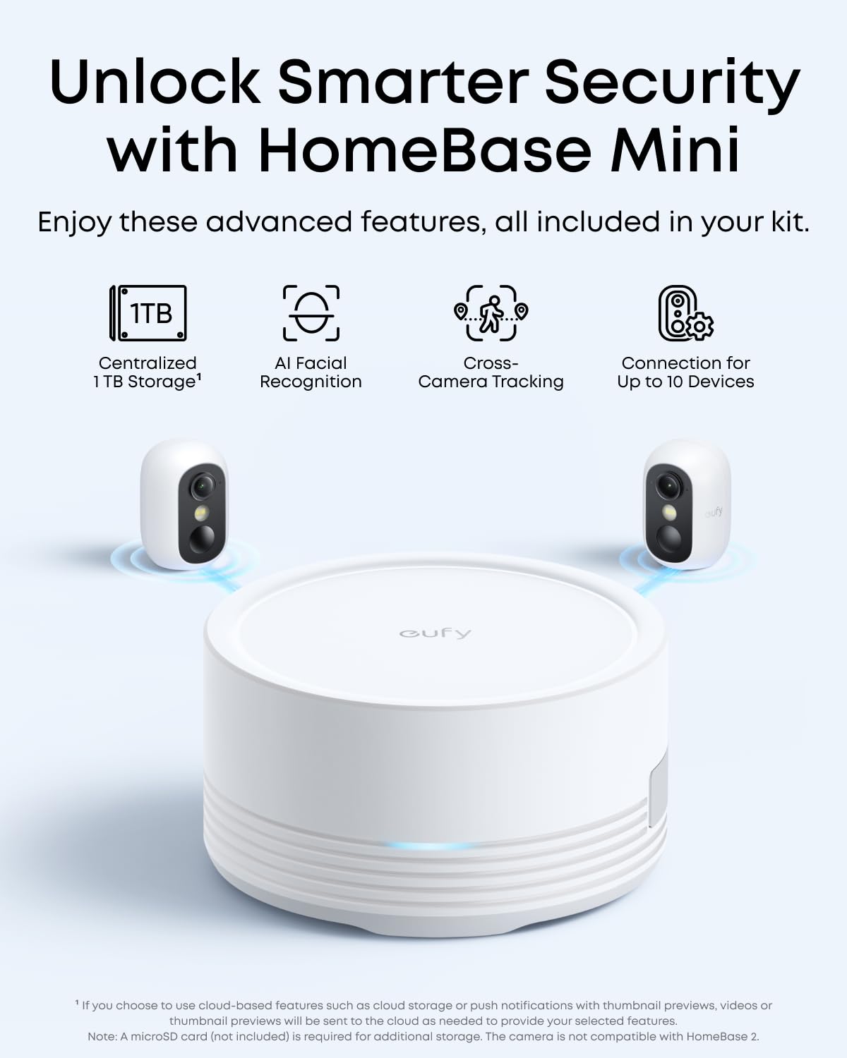 eufy Security Indoor/Outdoor Camera C35, Spotlight-Free Color Night Vision
