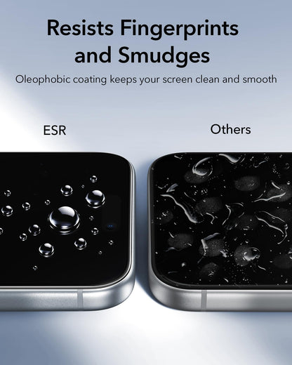 ESR 3 Pack for iPhone 17 Pro Max Screen Protector, Classic Clear