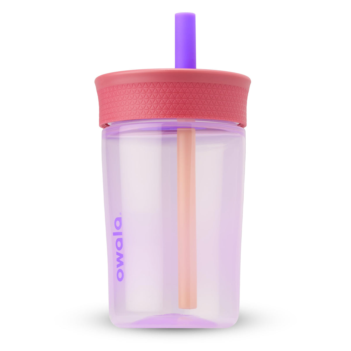 Owala Tumbler Kids Plastic Water Bottle 15 oz Home Base