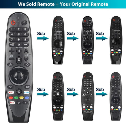 for-LG-Magic-Remote, Gvirtue Solar Voice Remote Control for-LG-Smart TV