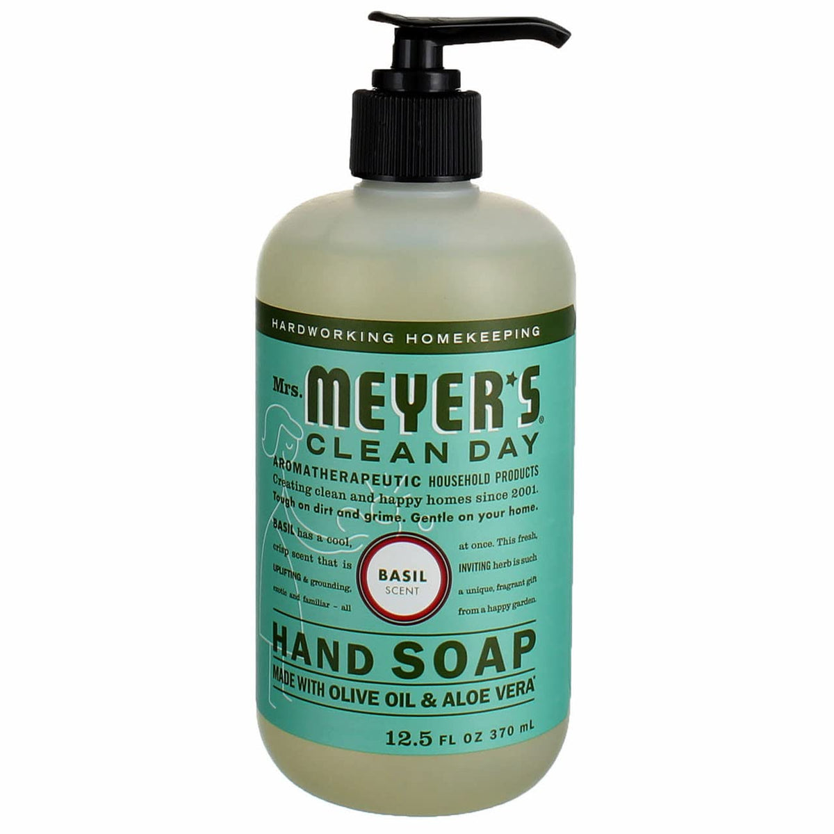 MRS. MEYER'S CLEAN DAY Liquid Hand Soap, Lemon Verbena, 12.5 fl oz, 3 Pack