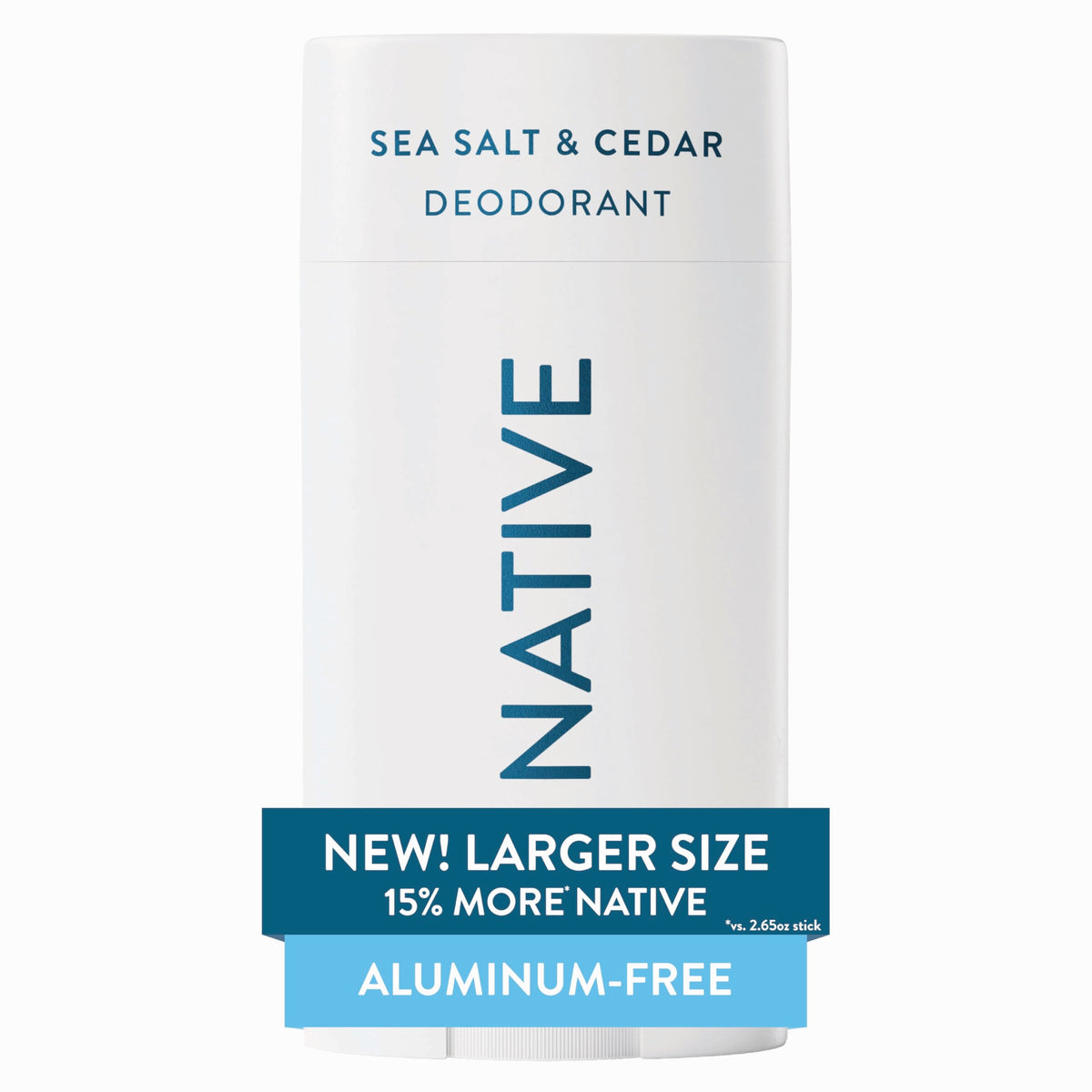 Native Aluminum-Free Deodorant for Women & Men, Coconut & Vanilla, 2.65oz