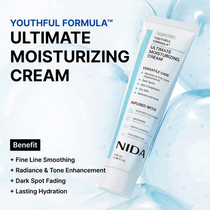 NIDA Youthful Formula™ Ultimate Moisturizing Cream, Face Moisturizer