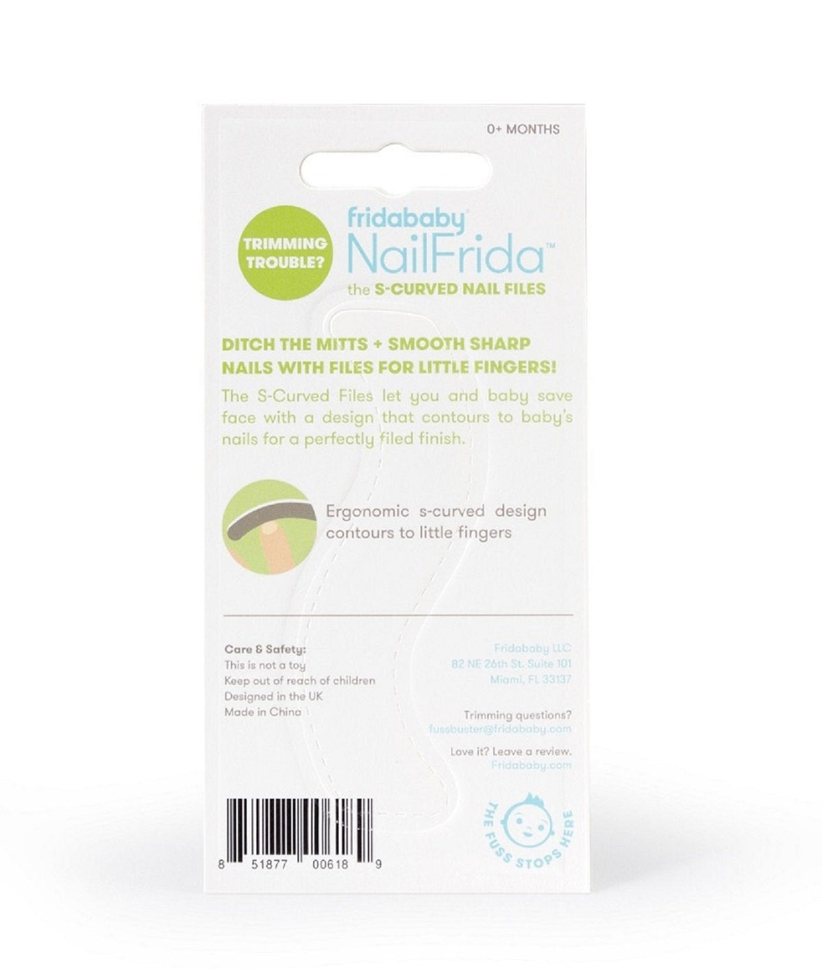 Frida Baby NailFrida The SnipperClipper, Infant Nail Clipper with Spyhole