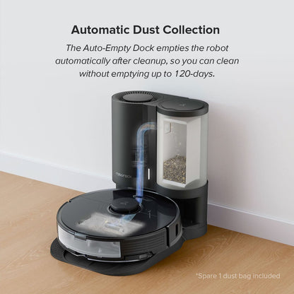 roborock Saros 10R Robot Vacuum and Mop, 22000Pa, Edge Cleaning