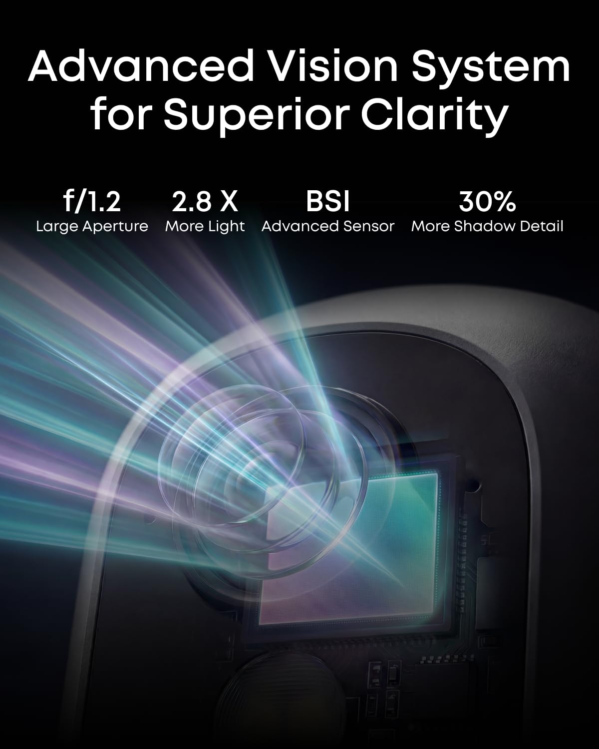 eufy Security Indoor/Outdoor Camera C35, Spotlight-Free Color Night Vision
