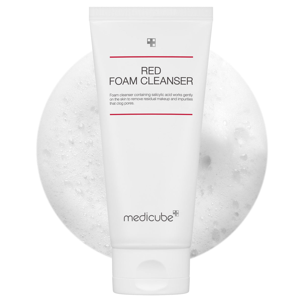 medicube Facial Cleanser PDRN Pink Glutathione Capsule Foam Cleanser