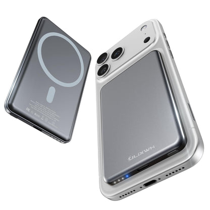 [0.3" Ultra Slim] [Alloy-Made] ULiXWH for Magsafe Portable Charger iPhone
