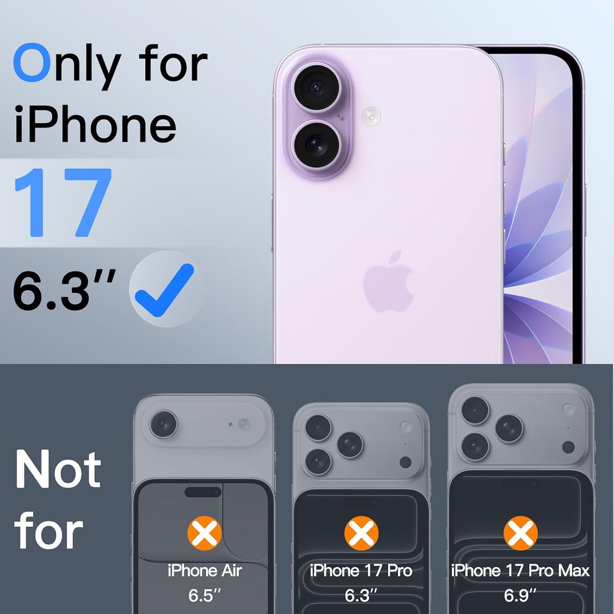JETech Privacy Screen Protector for iPhone 16 Pro Max, 2-Pack
