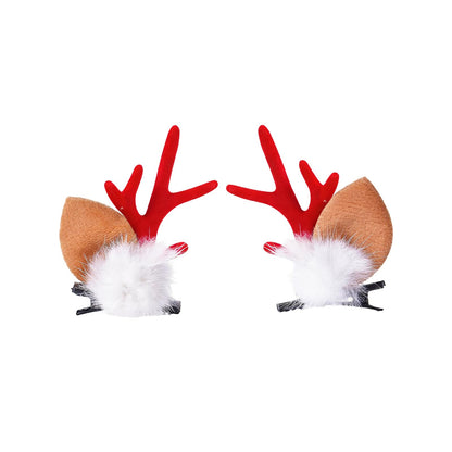 Small Deer Ears Antler Headbands Reindeer Antlers Headband Hair Accessories
