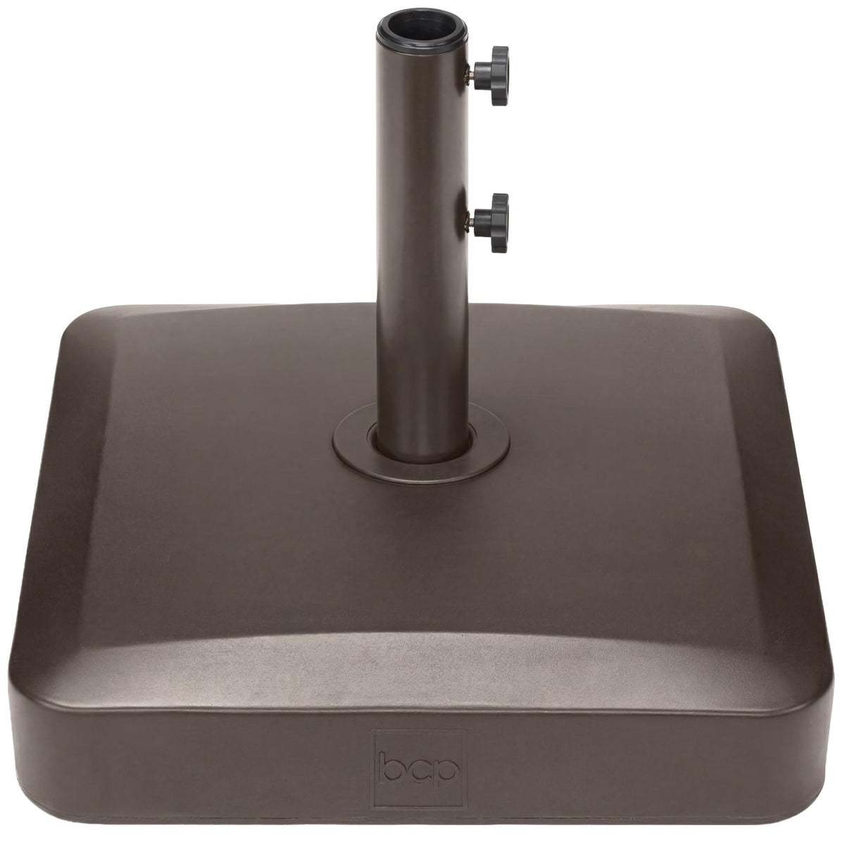 Best Choice Products Fillable Umbrella Base Stand Round Sunburst Plastic Patio Umbrella Base Stand, Pole Holder for Outdoor, Lawn w/ 55lbs Weight Capacity, Adjustment Knob