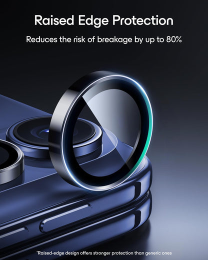 ESR for iPhone 17 Pro Max/17 Pro Camera Lens Protector, 1 Pack, Black