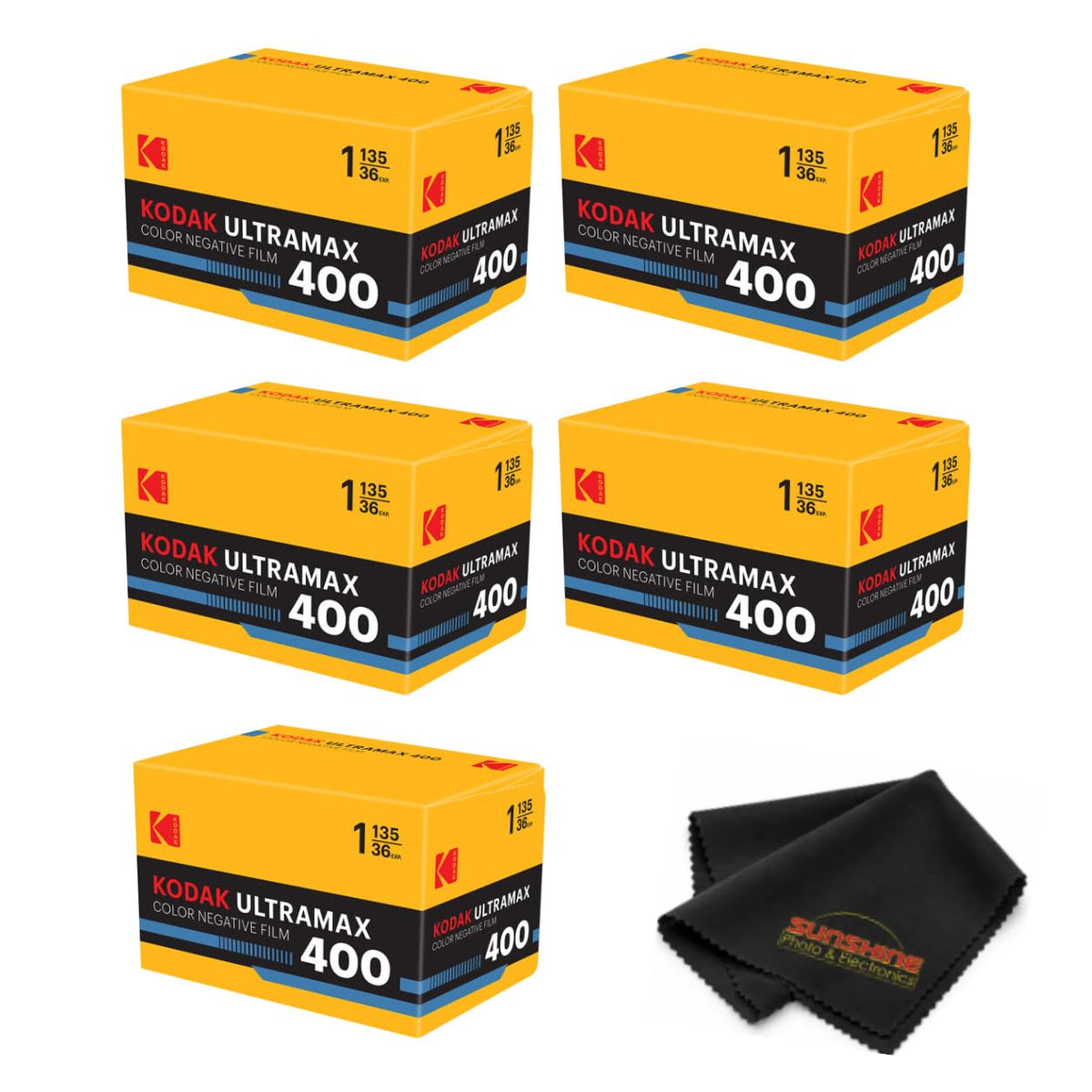 Kodak Ultramax 400 Color Print Film 36 Exp. 35mm DX 400 (Single Pack)