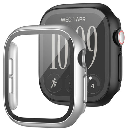 JZK Screen Protector Case for Apple Watch Series 11/10 42mm,Carbon Fibre