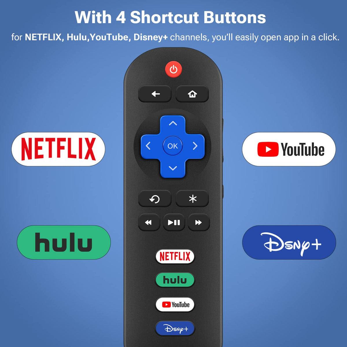 Universal Remote Control for Almost All LG TVs, for LG TV Remote