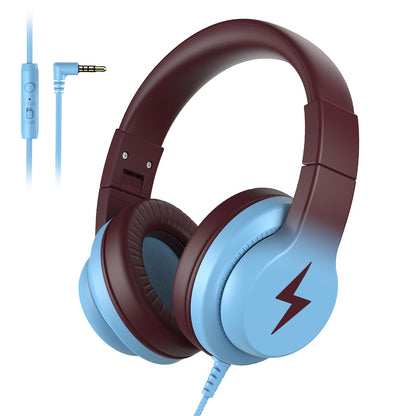 Candy Bila Wired Kids Headphones for School, Over-Ear for Boys Girls