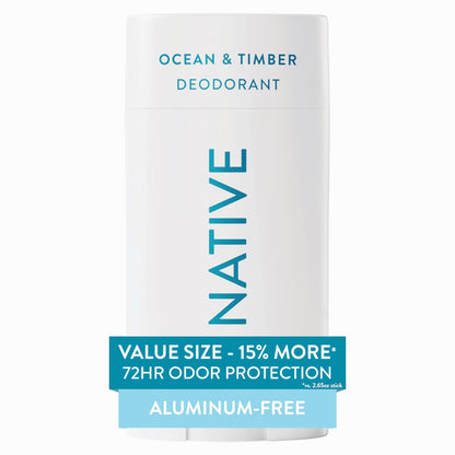 Native Aluminum-Free Deodorant for Women & Men, Coconut & Vanilla, 2.65oz