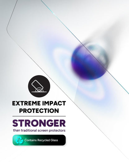 ZAGG Glass+ Screen Protector for iPhone 17