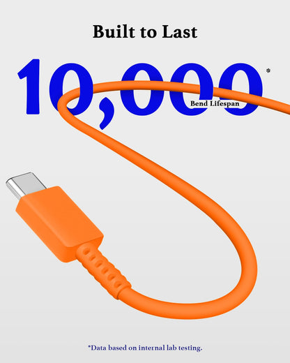Type C Charger Fast Charging 2-Pack 25W Long 6FT USB C Cable