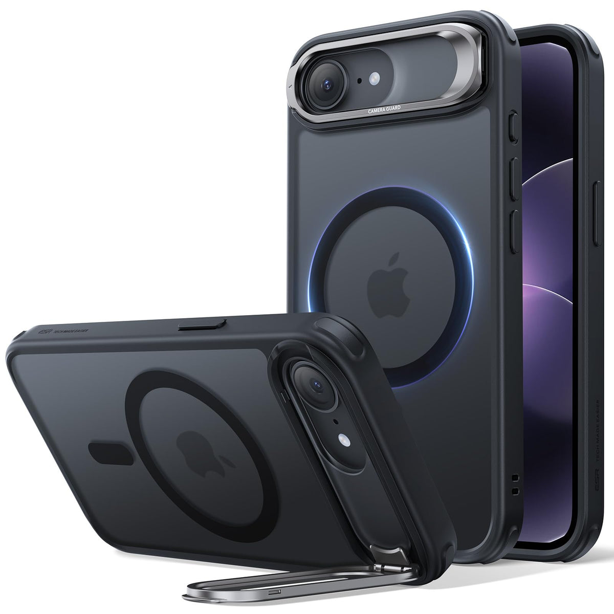 ESR Classic Hybrid for iPhone 18 Pro Max/17 Pro Max Case with Flex Stand