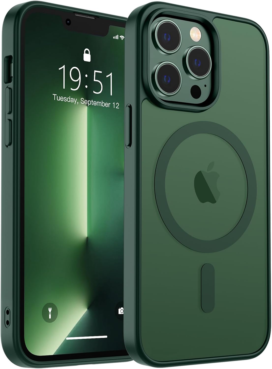 zapica Magnetic for iPhone Air Case, Dark Blue