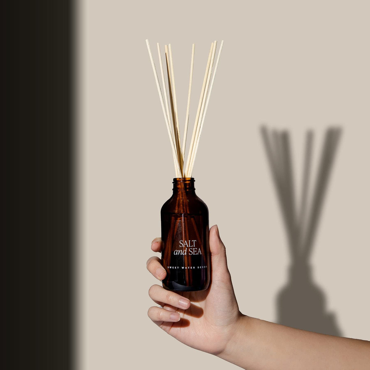 Sweet Water Decor Cashmere and Vanilla Reed Diffuser Set for Home - Milky Coconut, Soft Cashmere, Bourbon Vanilla, Sandalwood Scented Reed Diffusers - Lasts 4+ Months, Made in the USA