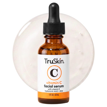 TruSkin Brightening Vitamin C Serum for Face with Hyaluronic Acid - 2 fl oz