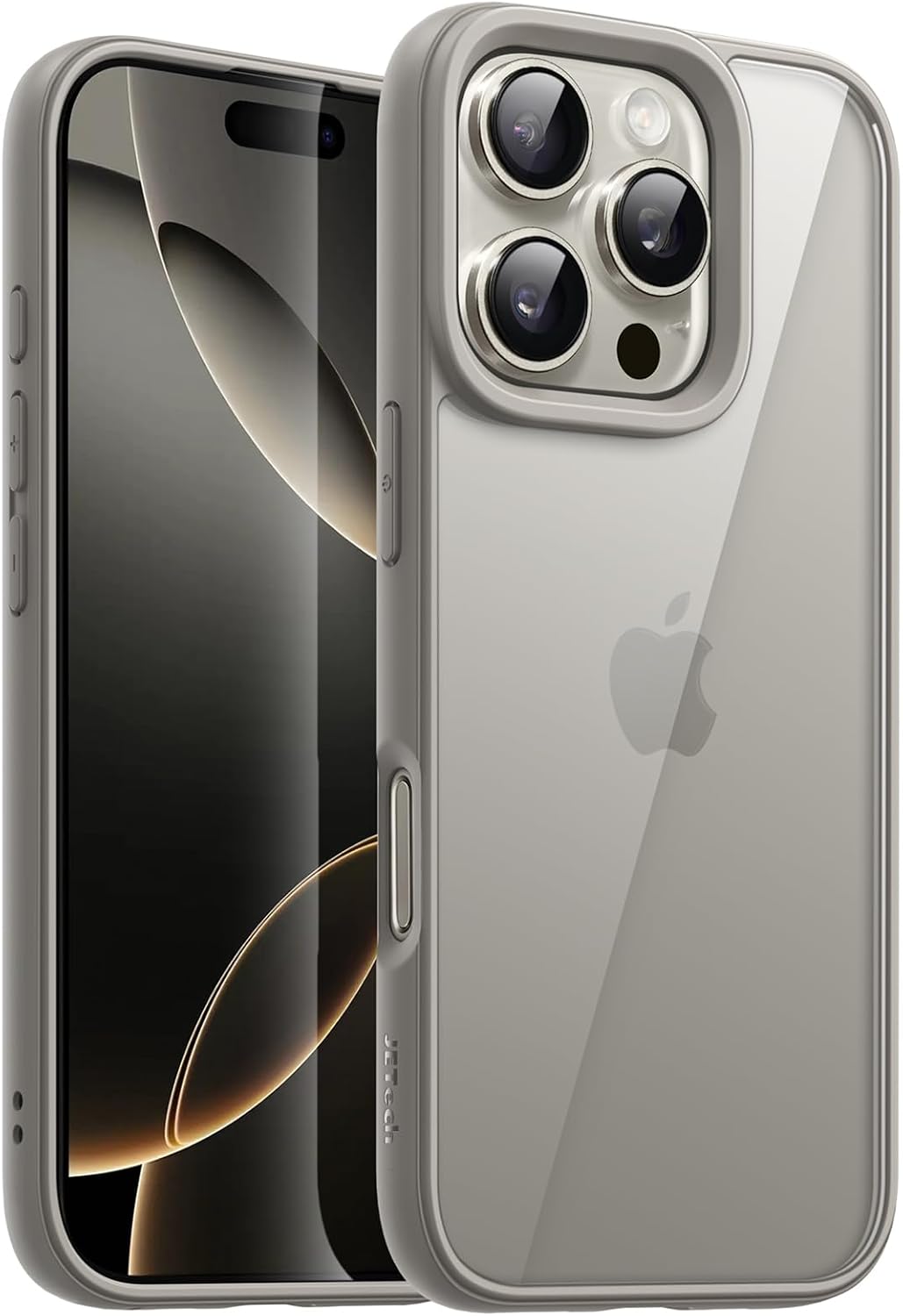 JETech Case for iPhone 16, Anti-Yellowing, Clear