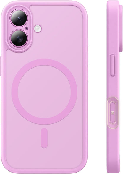 TAURI for iPhone 16 Pro Max Case, Compatible with MagSafe, Purple