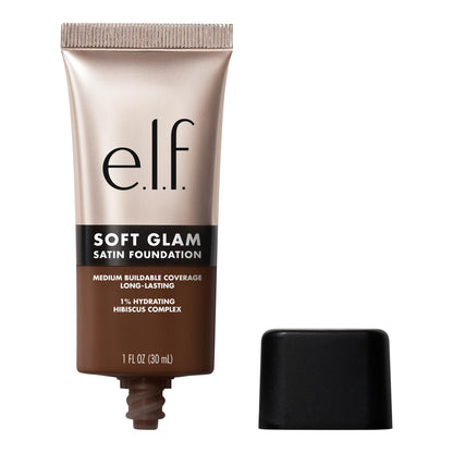 e.l.f. Soft Glam Satin Foundation, Medium Coverage, 43 Tan Cool