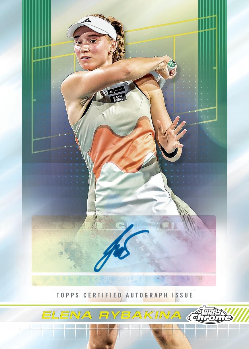 2024 Topps Chrome Tennis Retail Value Box