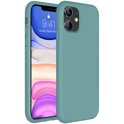 Miracase Silicone for iPhone SE 2022/SE 2020/7/8 Case,Black