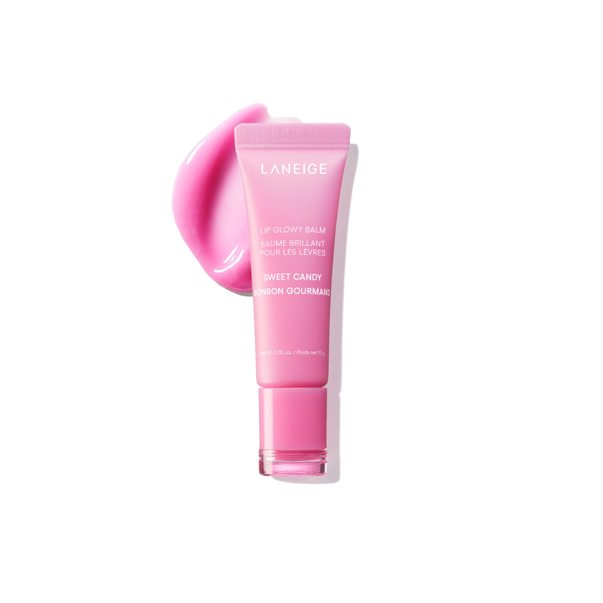 LANEIGE Lip Glowy Balm | Sheer Tinted Lip Treatment Balm Tube