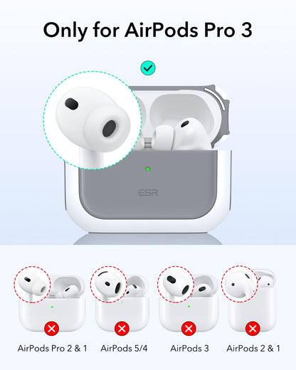 ESR for AirPods Pro 2 Case, Compatible with MagSafe, White