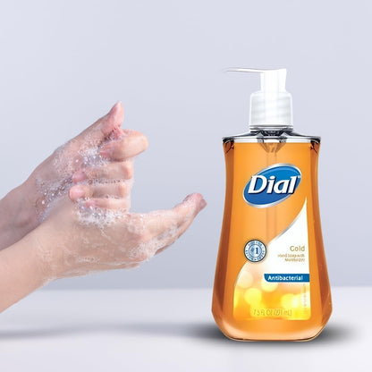 Dial Antibacterial Defense Liquid Hand Soap + Aloe, White Tea Scent, 11 Fl Oz (Pack of 4), Dermatologist-Tested Hand Wash, Gentle Formula