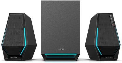 Edifier G1500 MAX 2.1 RGB Light Gaming Speakers with 4" Wood Subwoofer