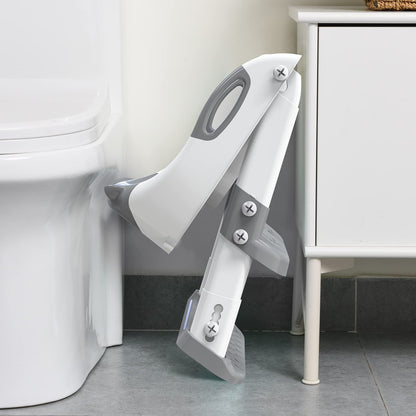 Potty Training Toilet for Toddlers, 2-in-1 Potty Training seat, Anti-Slip (Chocolate, Bear)