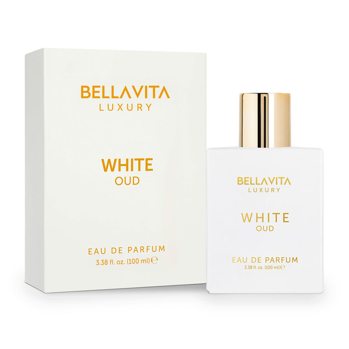 Bellavita Luxury Honey Oud Eau de Parfum Unisex, 3.4 fl oz (100 ml)