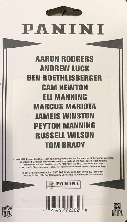 2016 Panini QUARTERBACKS Collection Limited Edition Factory Sealed 10 Card Football Set Tom Brady Russell Wilson Peyton Manning Aaron Rodgers Plus
