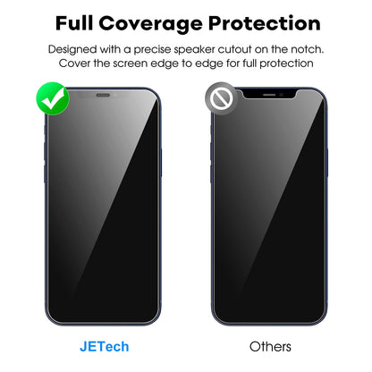 JETech Screen Protector for iPhone 18 Pro Max/17 Pro Max, 3-Pack