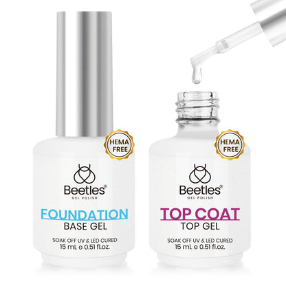 Beetles Nail Dehydrator and Primer Set 2Pcs 15 ml