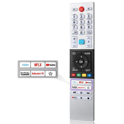 Universal Replacement for LG Smart TV Remote