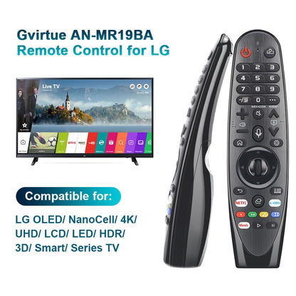 for-LG-Magic-Remote, Gvirtue Solar Voice Remote Control for-LG-Smart TV