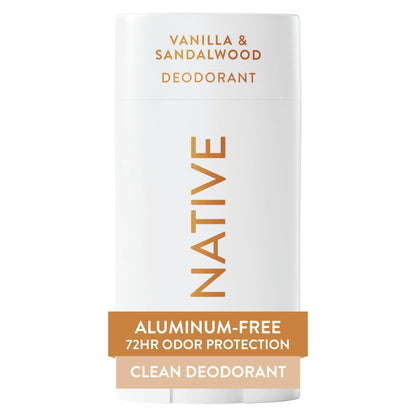 Native Aluminum-Free Deodorant for Women & Men, Coconut & Vanilla, 2.65oz