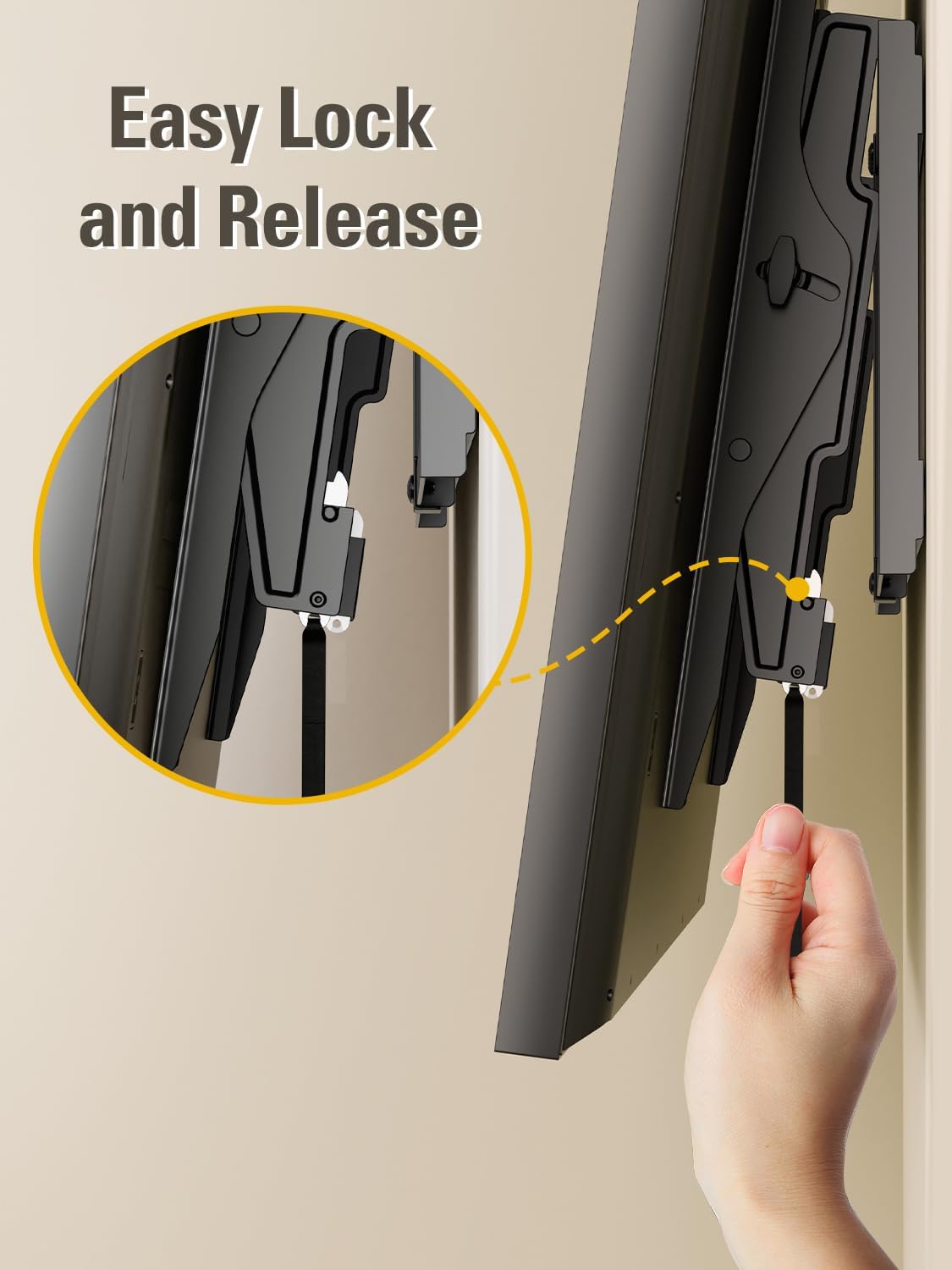 Mounting Dream TV Wall Mount for 42-86 Inch TVs, Tilting TV Mount Bracket