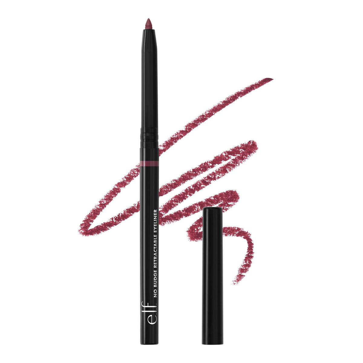 e.l.f. No Budge Retractable Eyeliner, Creamy, Ultra-Pigmented & Waterproof, Creates Bold & Defined Lines, Vegan & Cruelty-Free, Navy